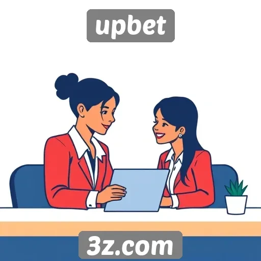 Atendimento ao cliente no site upbet