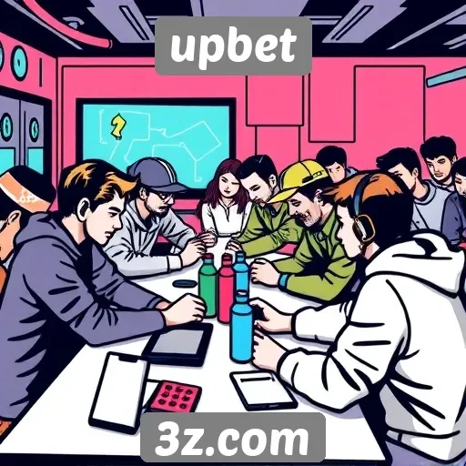 comunidade de jogadores no upbet interage ativamente